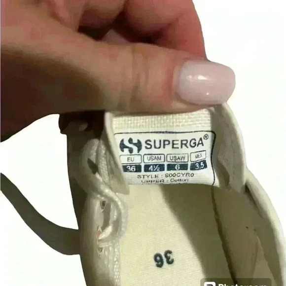 Superga Platform Rainbow Canvas Sneakers - Picture 4 of 4